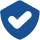 Selo de verificação azul do Reclame Aqui